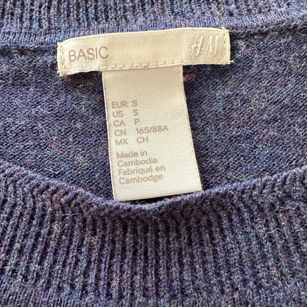 Like New H&M Basic Oversized Lightweight Wool Ble… - image 3